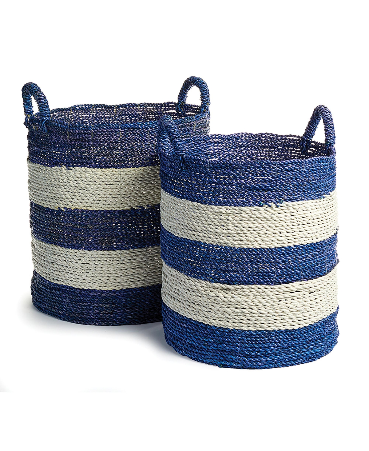 Barclay Butera Totes Adore Utility Baskets Set of 2 - Blue