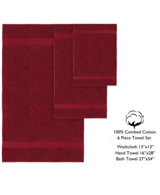 Luna 6-Pc. Bath Towel Set