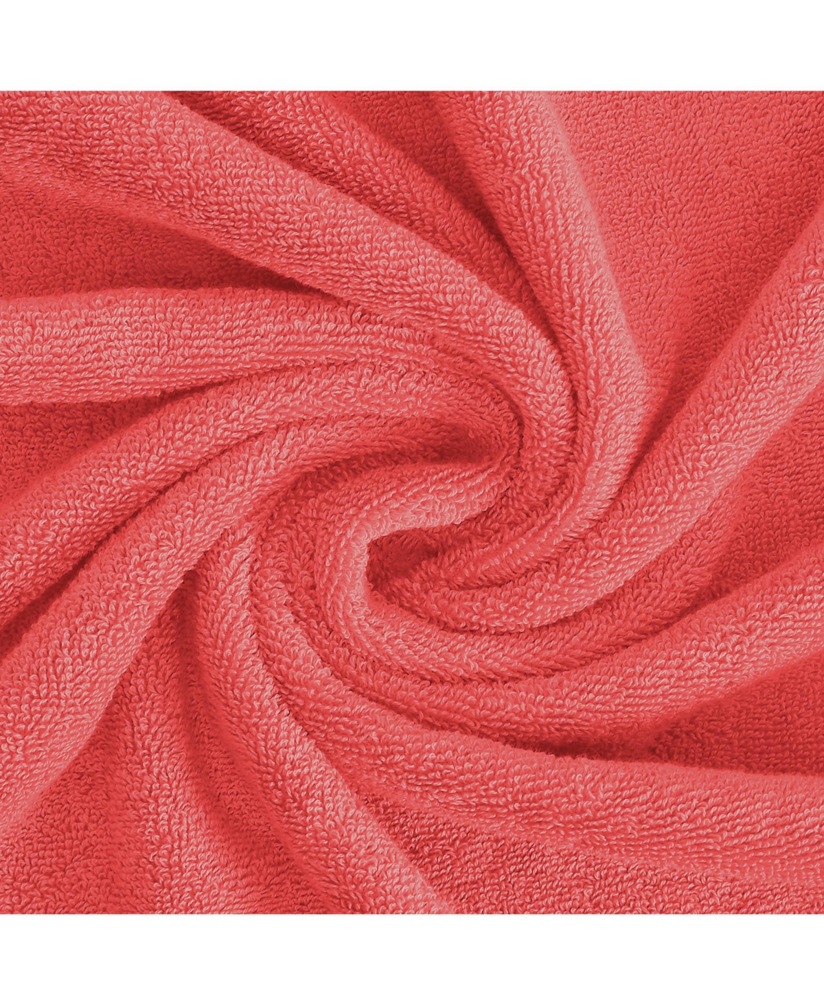 Feather & Stitch, Ny Luna 6-pc. Bath Towel Set In Salmon