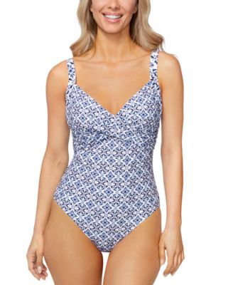 Women's Sunset Underwire One-Piece Swimsuit, Exclusively at Macy's