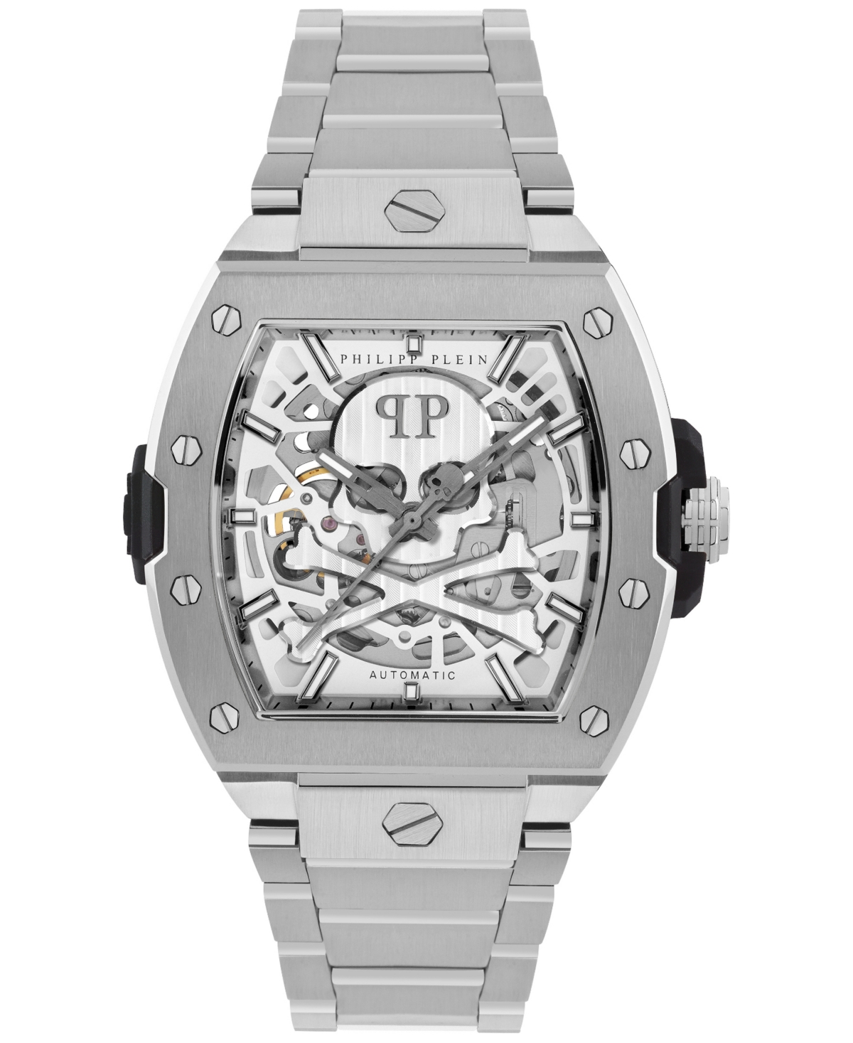 Philipp Plein Men's Automatic The Skeleton 2.0 Stainless Steel Bracelet Watch 44mm