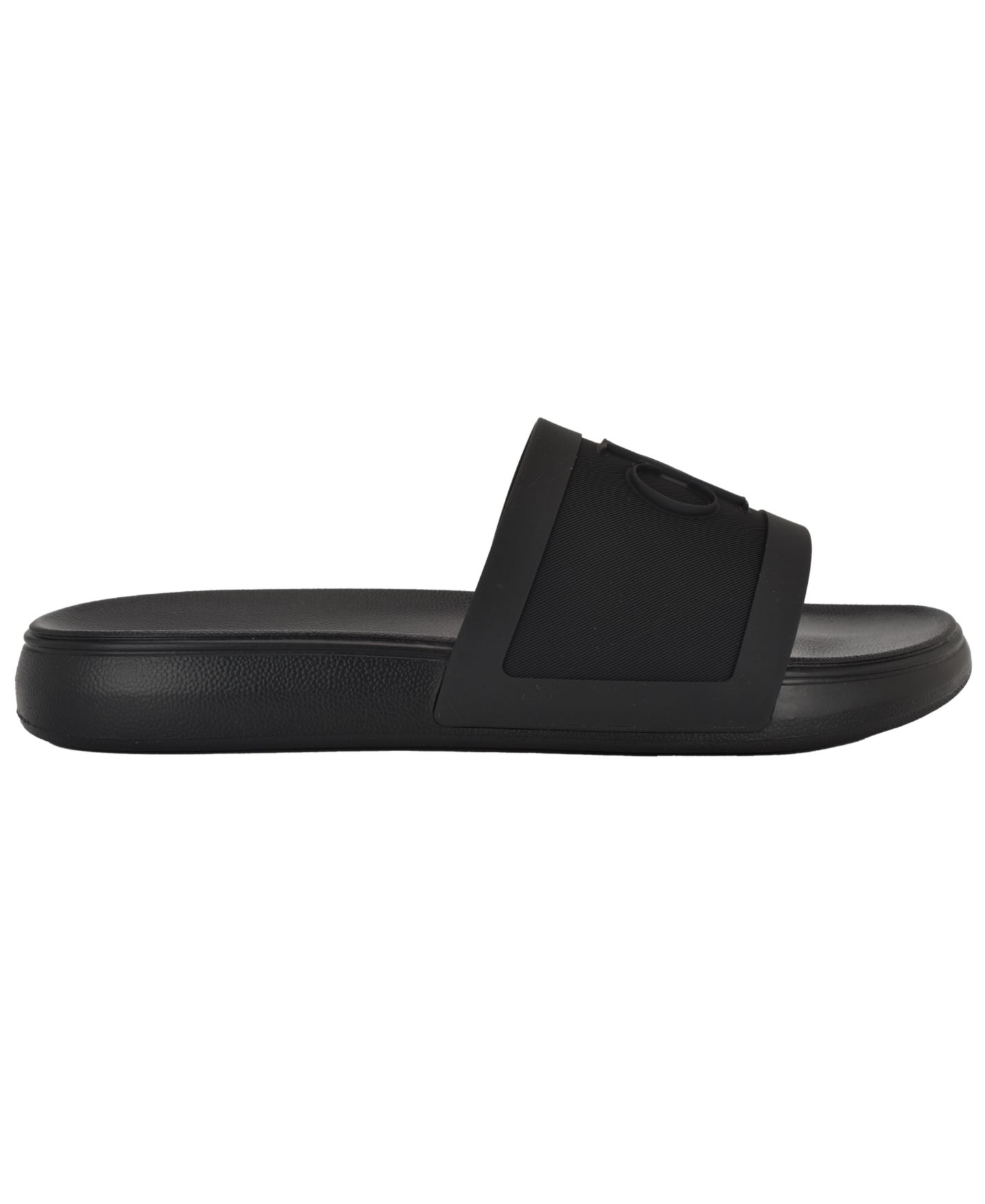 Мужские сандалии Calvin Klein Wlinderz Casual Slip-On Slide, цвет: Чёрный — фото 2