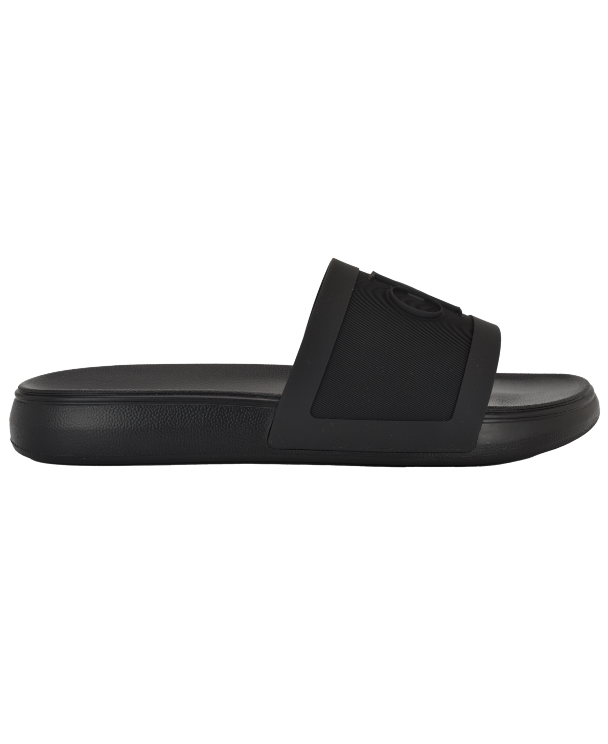 Shop Calvin Klein Men's Wlinderz Casual Slip-on Slide In Black