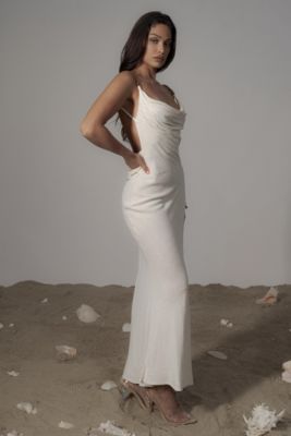 Women's Getaway Linen Maxi Dress