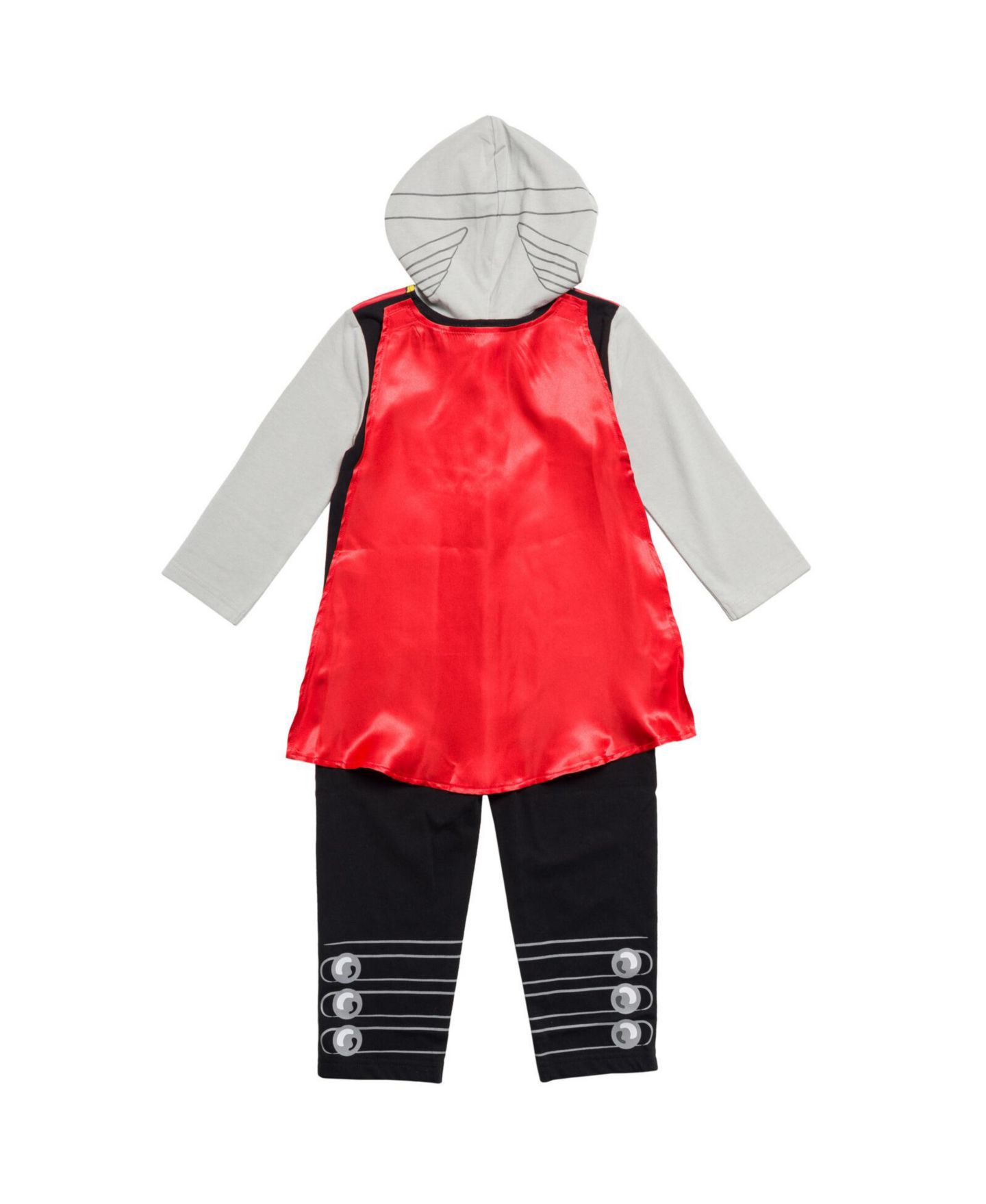 Avengers Toddler Boys' Cosplay Hooded One Piece, цвет: Серый — фото 7
