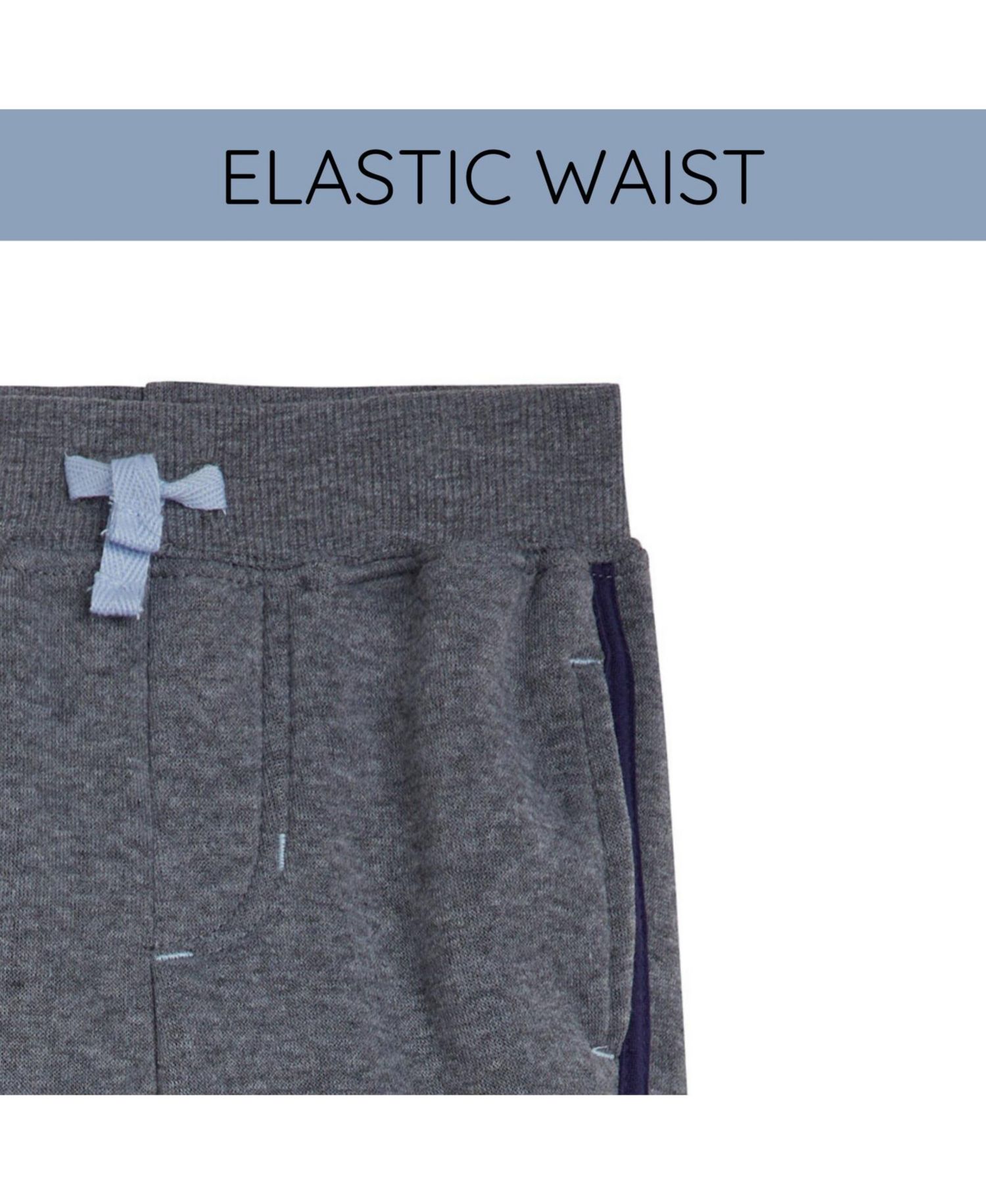 Boys' 2-Pack Fleece Jogger Pants
