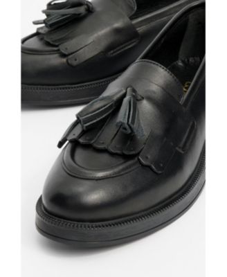 Milly Leather Tassel Loafers