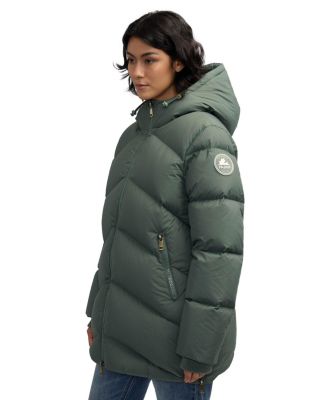 Women's Fallon Boxy Inverted Chevron Quilted Puffer