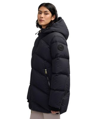 Women's Fallon Boxy Inverted Chevron Quilted Puffer