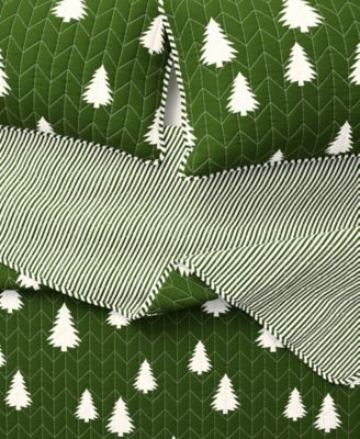 Lodge Microfiber Quilt Set with Shams