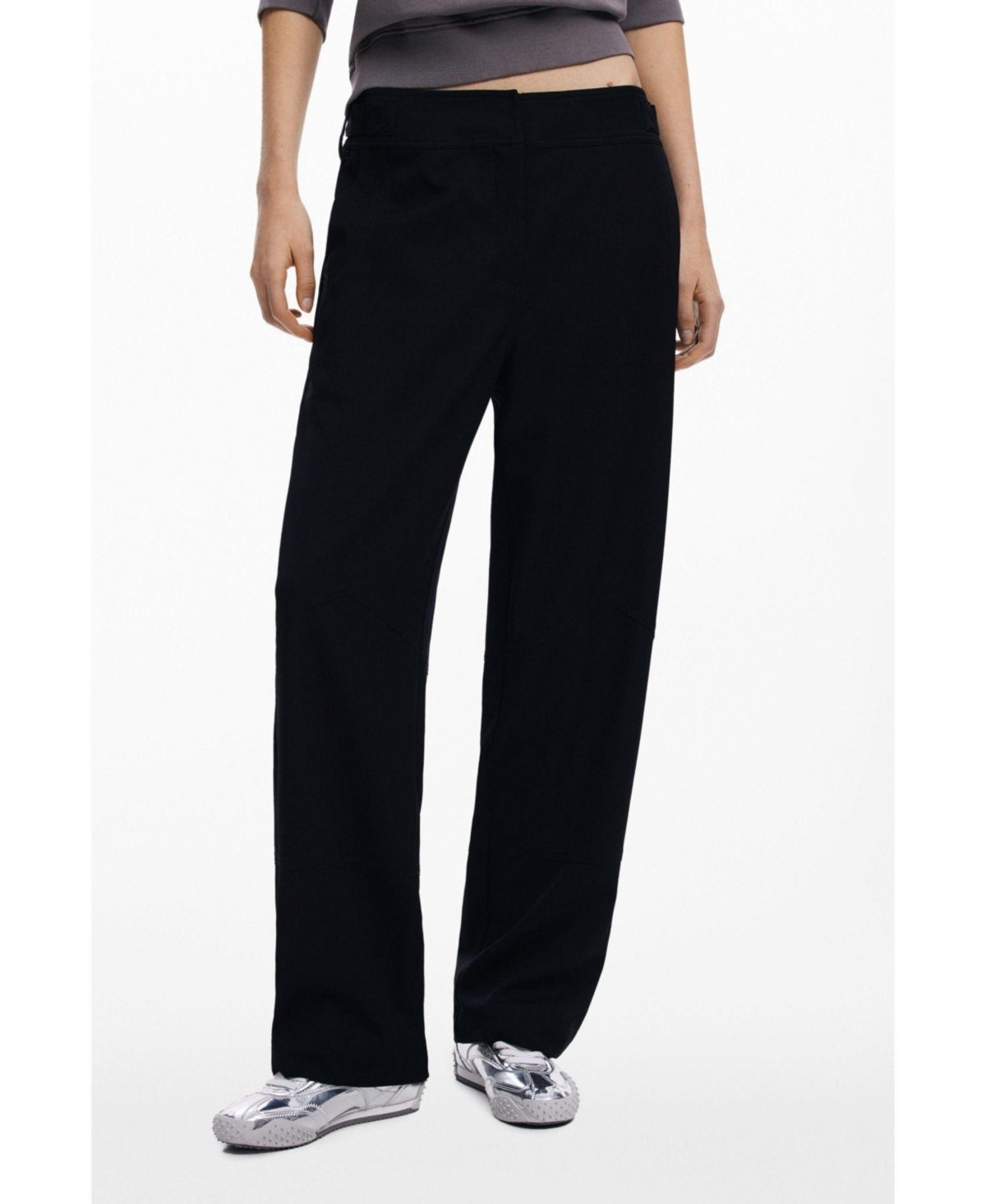 Women's Utility straight pants - Black