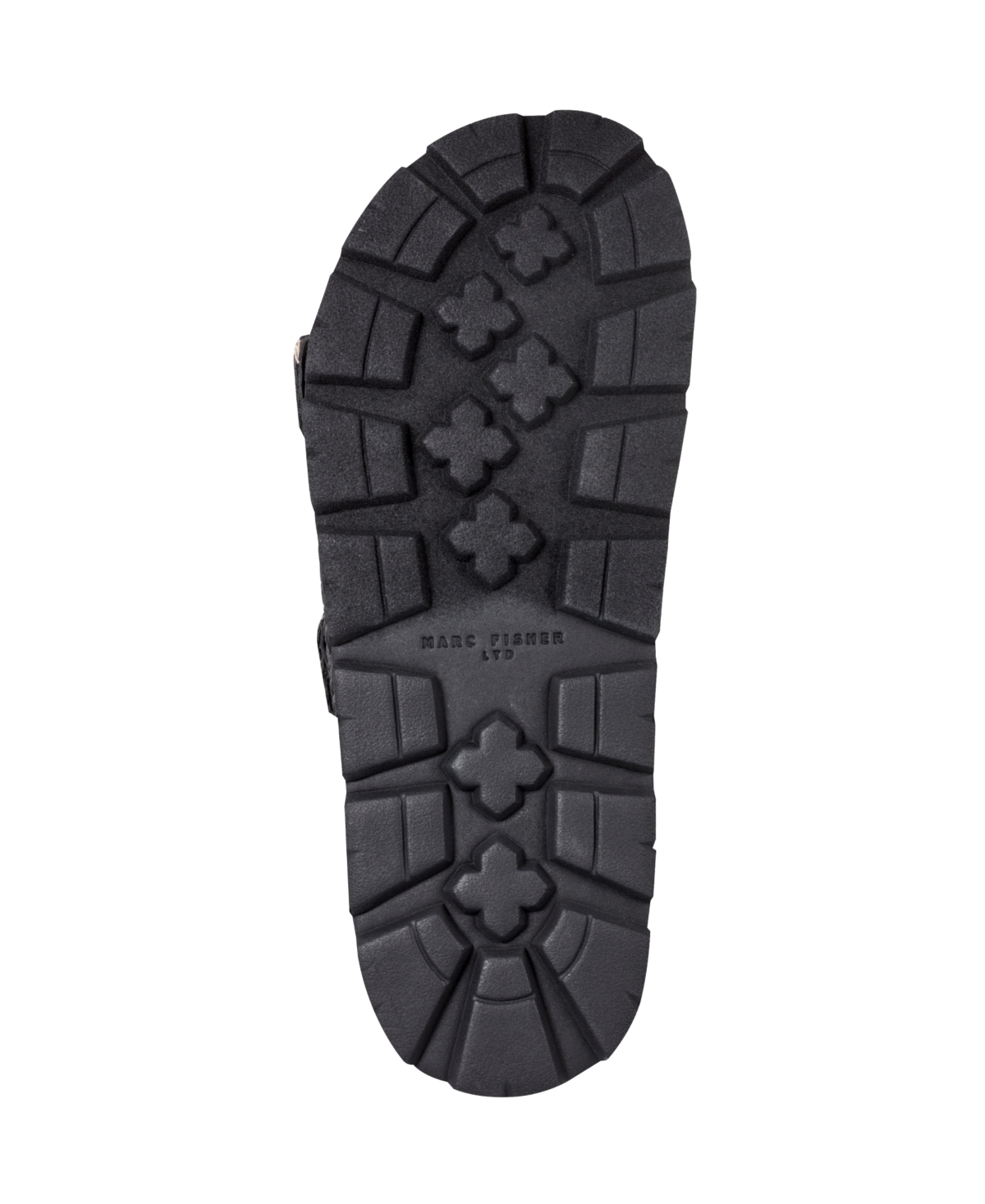 Marc Fisher Ltd Raffia Dual-buckle Sporty Sandals In Black