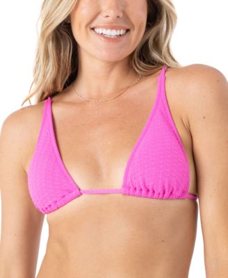 Roxy - Juniors' Haliewa Built-Up Triangle Bikini Top