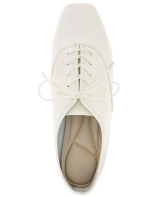 Women's Justice Square Toe Lace Up Flats