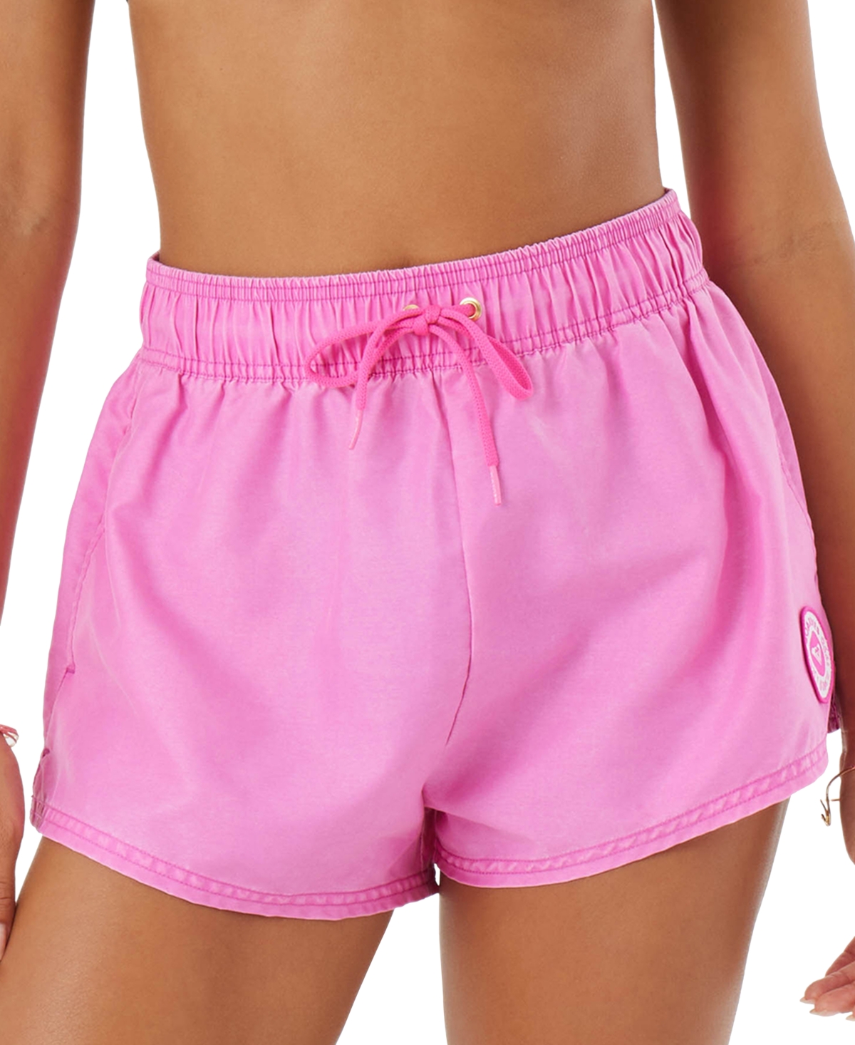 Juniors' No Bad Waves Boardshorts - Pink