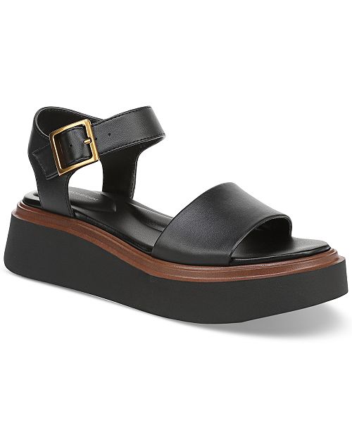 alfani Giani Bernini Women's Teagann Platform Wedge Sandals Created for Macy's Women's Fashion Shoes & Accessories