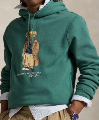 Men's Polo Bear Fleece Hoodie