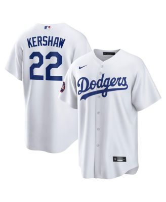 Nike - Men's Clayton Kershaw White Los Angeles Dodgers 2025 MLB World Tour: Tokyo Series Home Replica Player Jersey