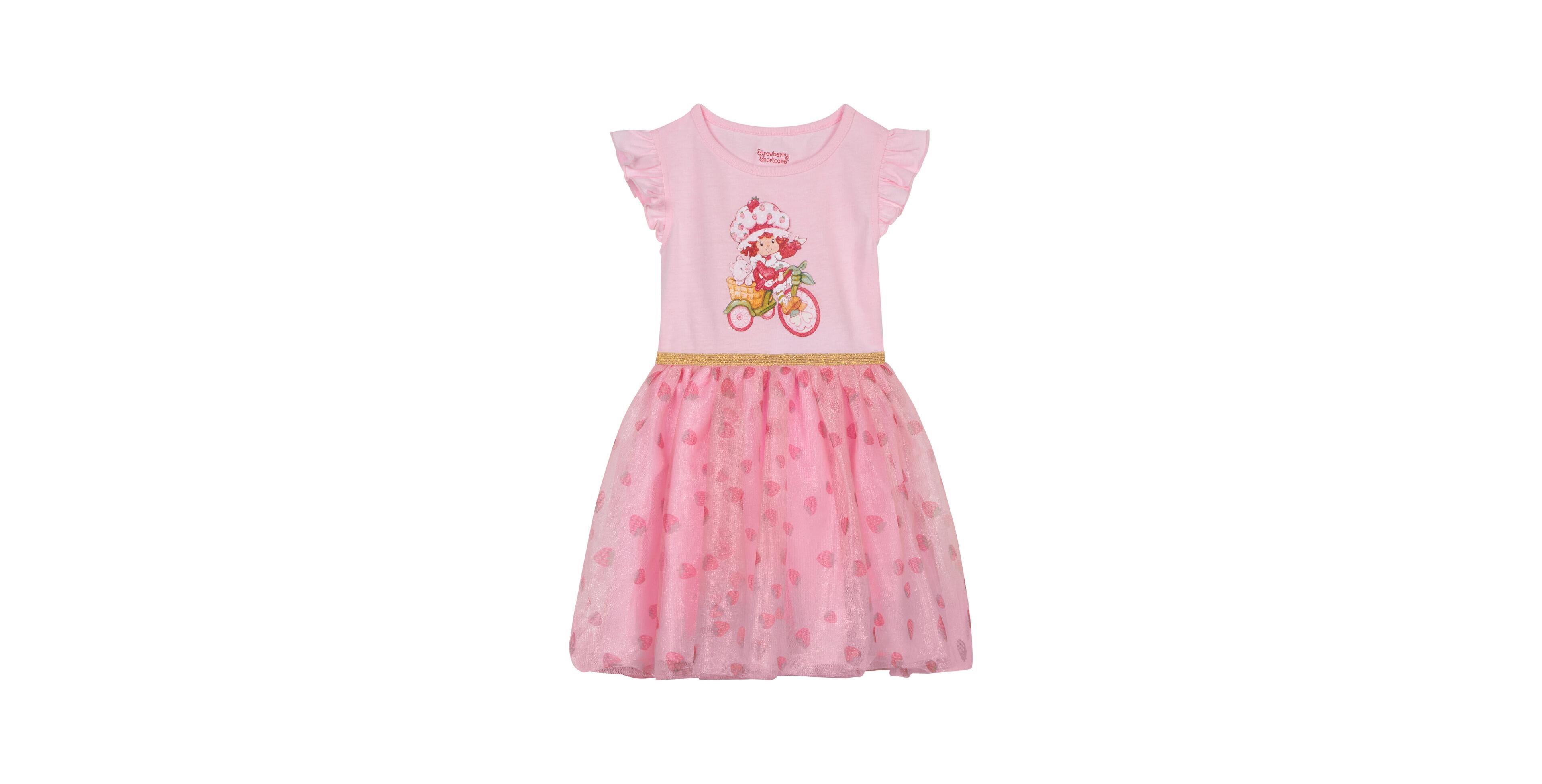Strawberry Shortcake Girls Tulle Dress