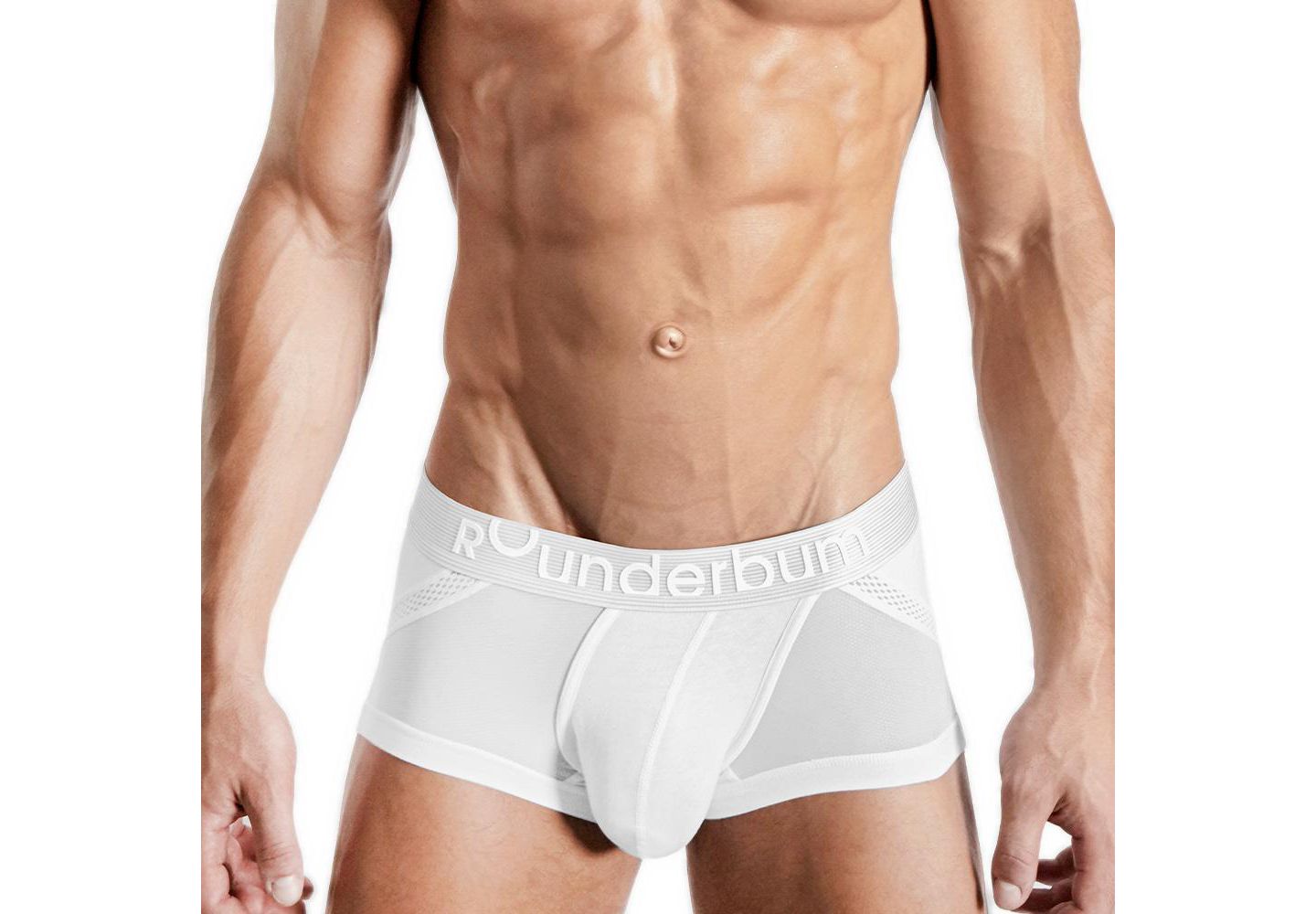Бельё Anatomic для мужчин — Rounderbum, цвет: Белый — фото 1