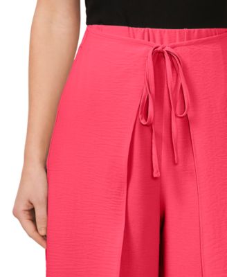 【INCHANT ME】Tie Two Tuck Long Wide Slacks INCHANT ME(インチャントミー) - ティエツータックロングワイド
