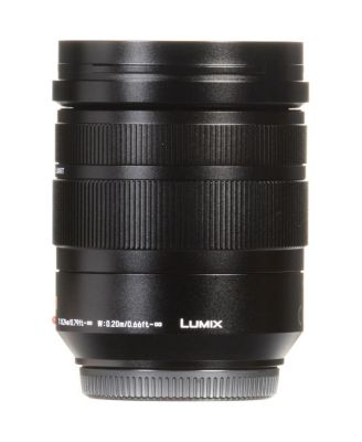 LUMIX G Leica DG Vario-Elmarit 12-60mm f/2.8-4.0 Aspherical Lens for Micro Four Thirds, Black