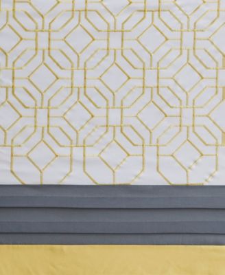 Donnell Embroidered Shower Curtain, 72" x 72"