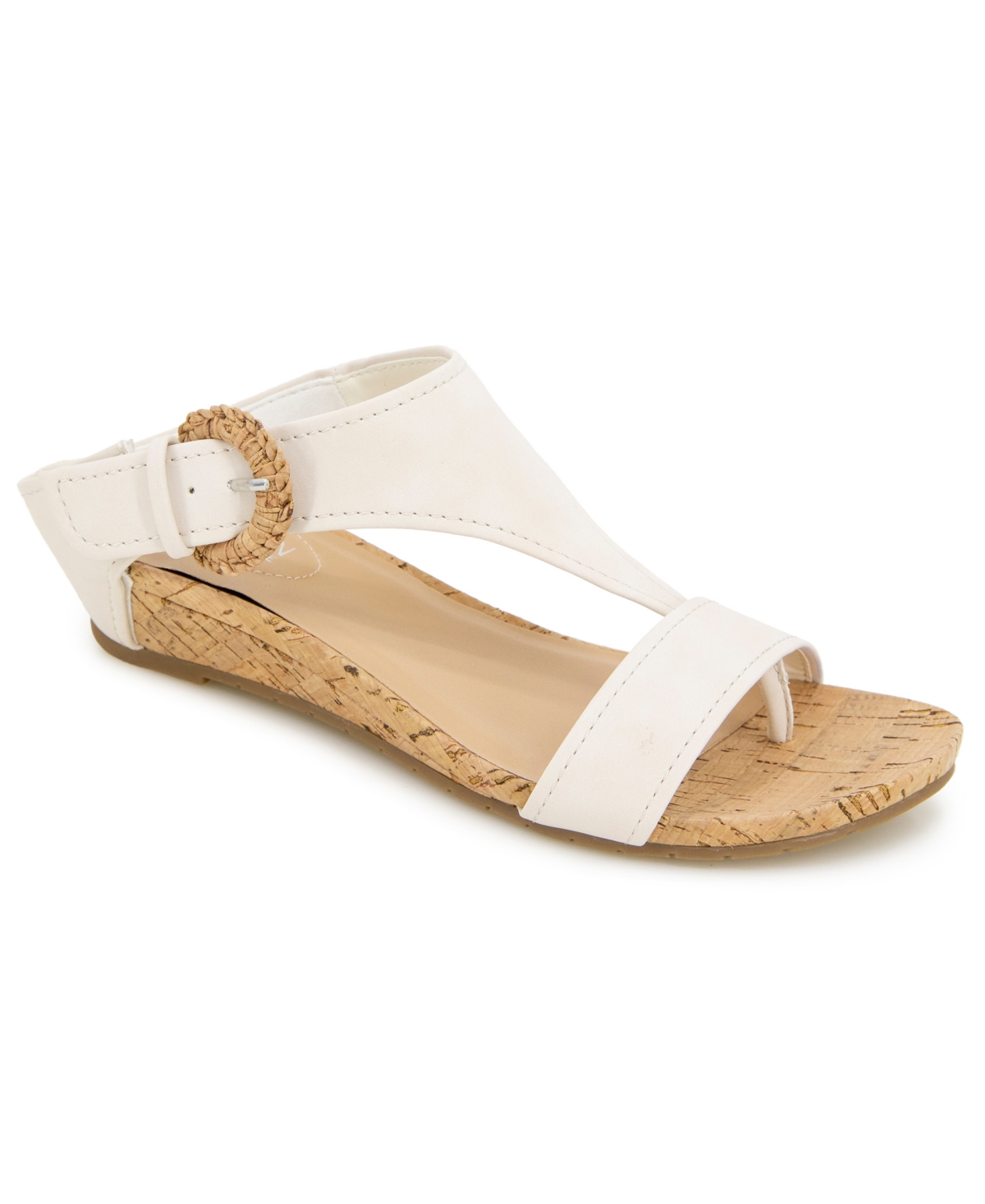 Women's Great Buckle Wedge Sandals - Geranium