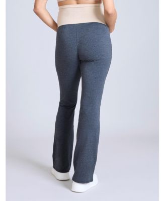Maternity Secret Fit Over the Belly Full Length Flare Leggings - Motherhood