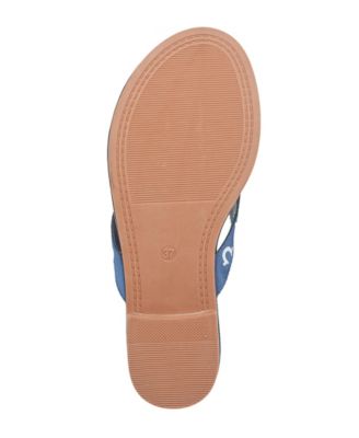 Ladies Doja Logo Thong Sandal