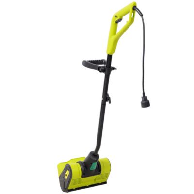 12inch Corded Snow Blower 10 Amp Electric Snow Shovel 120V ETL Certified Black Green Color