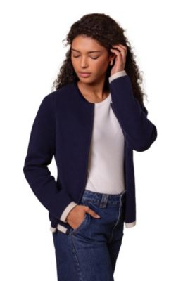 Women's Zip Through Knitted Jacket