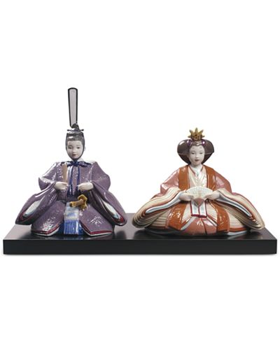 Lladró Porcelain Hina Dolls Figurine