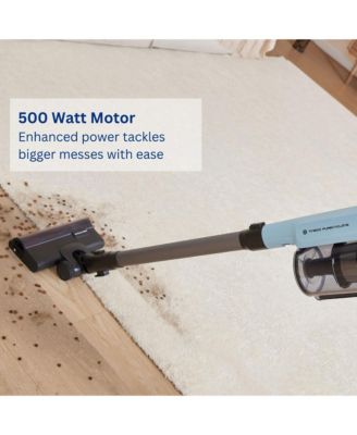 GO Pet Cordless Stick Vacuum with ZeroTangle Brush Technology, Powder Blue (GO303)