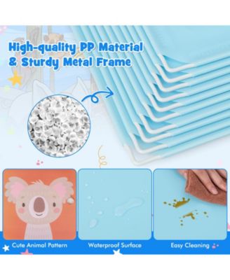 12 Cube Kids Wardrobe Closet with Hanging Section and Doors