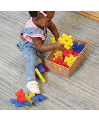 Waffle Blocks Manipulative Set - 42 Pieces