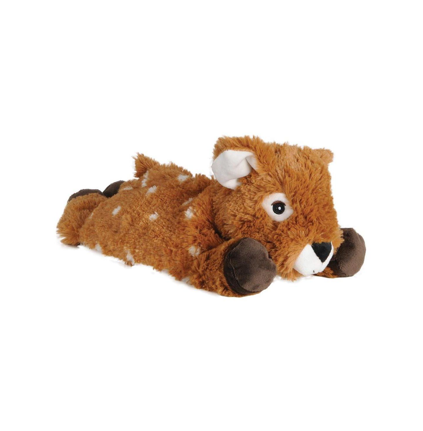Детская мягкая игрушка Intelex Warmies Microwavable Plush 13" Laying Down Deer, цвет: Коричневый — фото 1