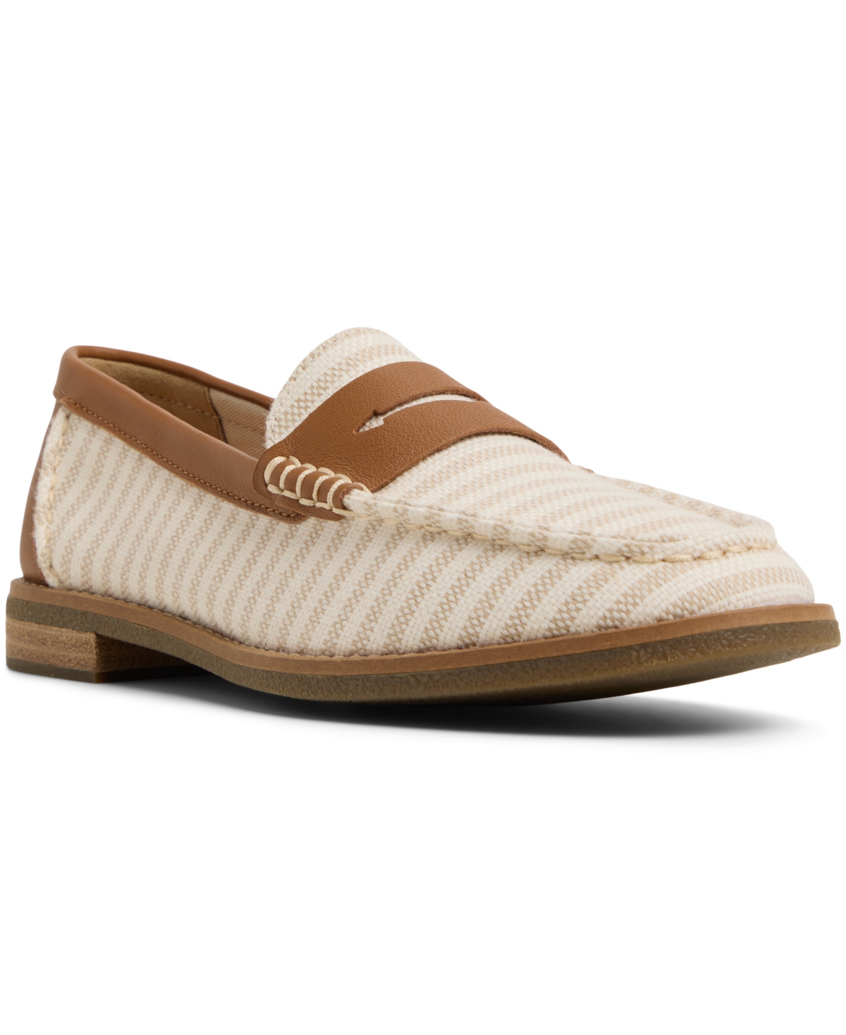 Women's Seaport Penny Slip On Loafers - White, Bone