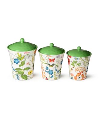 Greenhouse 3-Piece Canister Set