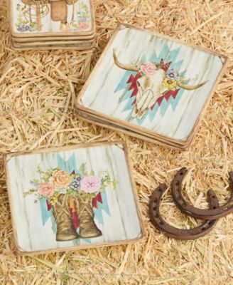 Rosewood Salad Plates, Set of 4, Service for 4