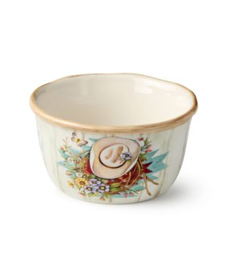 Rosewood Ice Cream Bowls, Set of 4, Service for 4