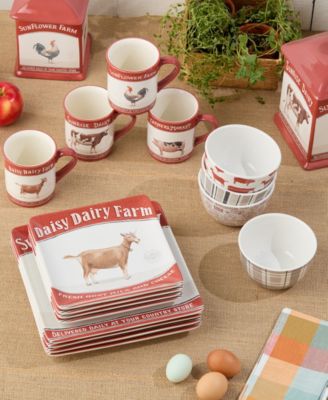 Vintage Farm 16-Pc. Dinnerware Set, Service for 4