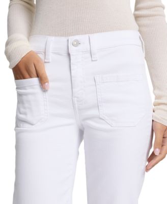 Women's Dojo Tailorless Patch-Pocket Bootcut Jeans