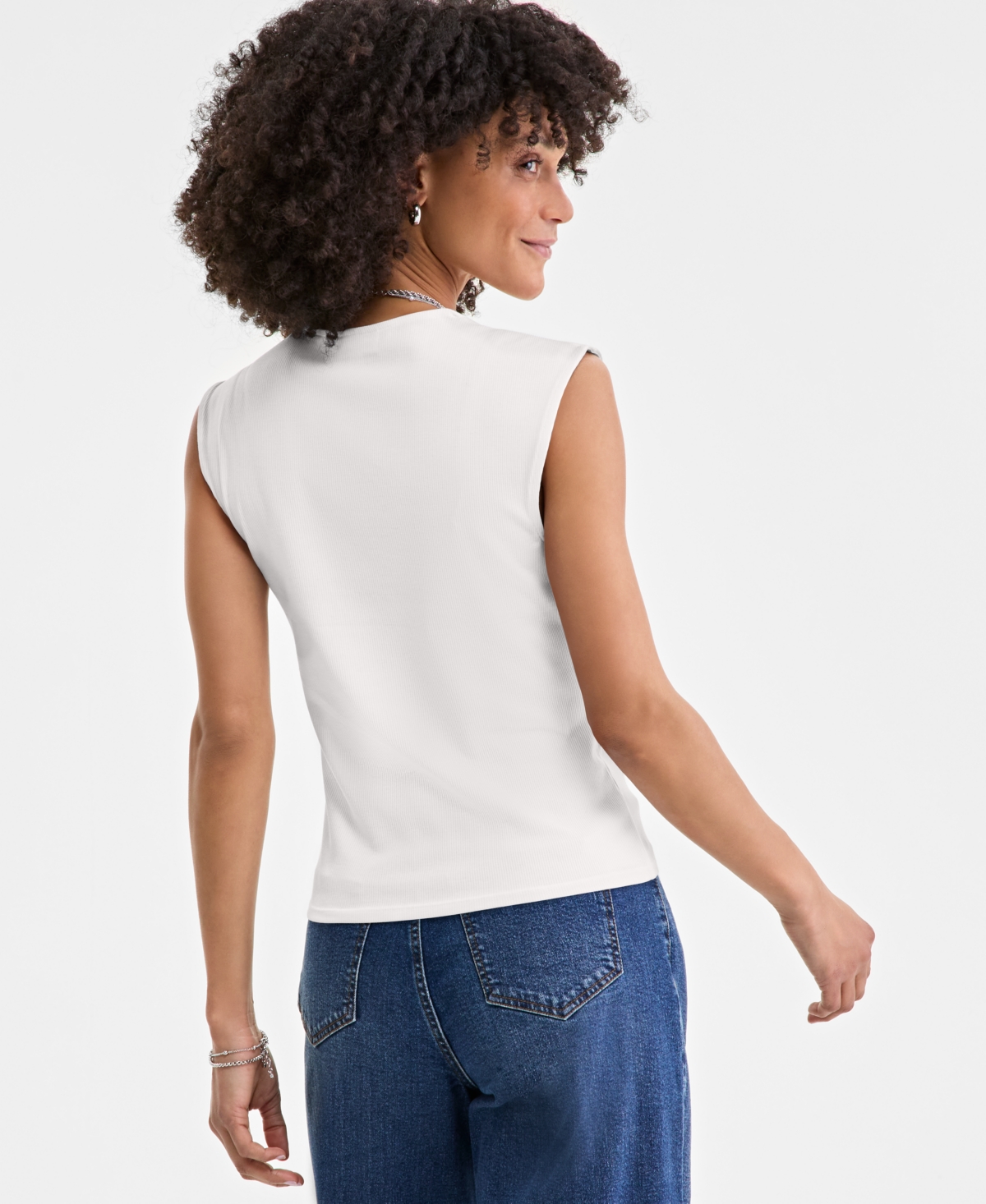 Shop On 34th Women's Knit Scoop-neck Raglan-cap-sleeve Top, Exclusively At Macy's In Pastel Rose