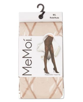 Women's Diamond Patterned Fashion Sheer Tights ME-107	