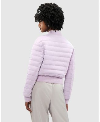 Women's Cluza Reversable Quilted Bomber Jacket