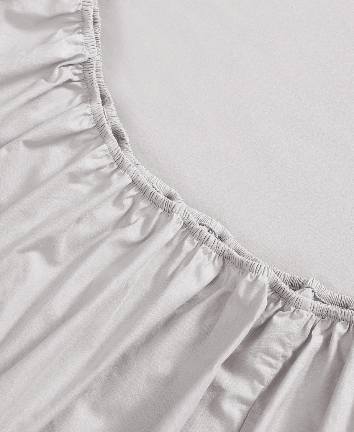 Tommy Hilfiger Solid 200-thread Count Cotton Percale 4-pc. Sheet Set, King In Rocky Gray