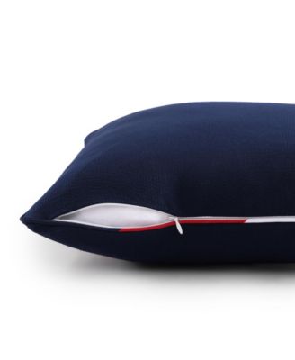 Flag Seersucker Square Pillow, 20" X 20"