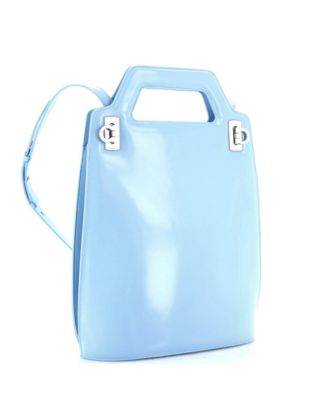 Tall Wanda Top Handle Shoulder Bag Leather