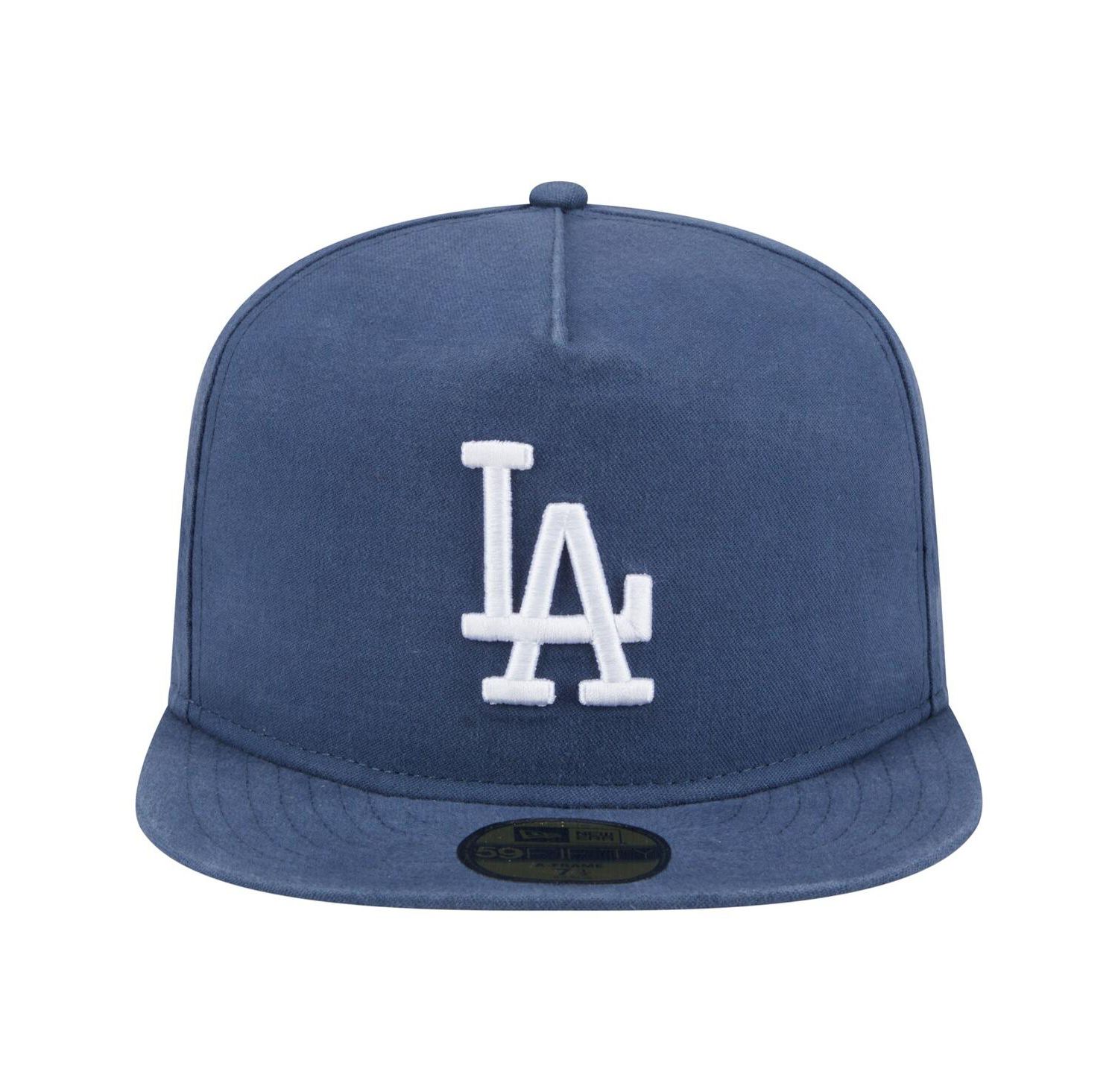 Men's Blue Los Angeles Dodgers Championship Side Flag A-Frame 59FIFTY Fitted Hat